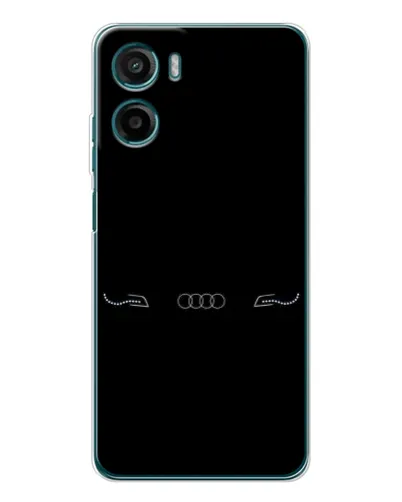 Чехол для HMD Vibe2 с картинкой «Audi — световой подпись»