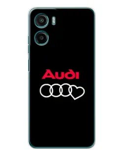 Чехол для HMD Vibe2 с картинкой «Логотип Audi Heart»