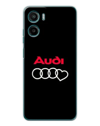Чехол для HMD Vibe2 с картинкой «Логотип Audi Heart»