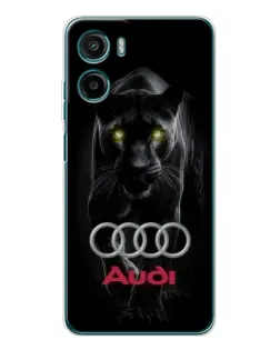 Чехол для HMD Vibe2 с картинкой «Пантера и Audi»