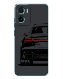 Чехол для HMD Vibe2 с картинкой «Задняя часть Audi — арт»