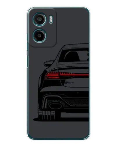 Чехол для HMD Vibe2 с картинкой «Задняя часть Audi — арт»