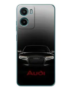 Чехол для HMD Vibe2 с картинкой «Audi — градиентный контур»