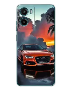 Чехол для HMD Vibe2 с картинкой «Audi — закат»
