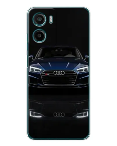 Чехол для HMD Vibe2 с картинкой «Audi — ночное отражение»