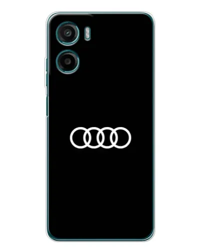 Чехол для HMD Vibe2 с картинкой «Audi White Logo»