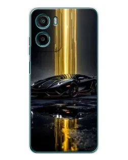 Чехол для HMD Vibe2 с картинкой «Ночной Lamborghini драйв»