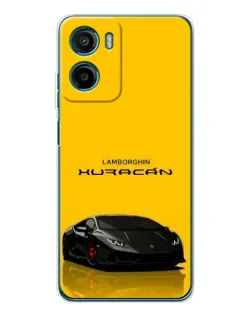 Чохол для HMD Vibe2 з картинкою «Lamborghini Huracan чорний»
