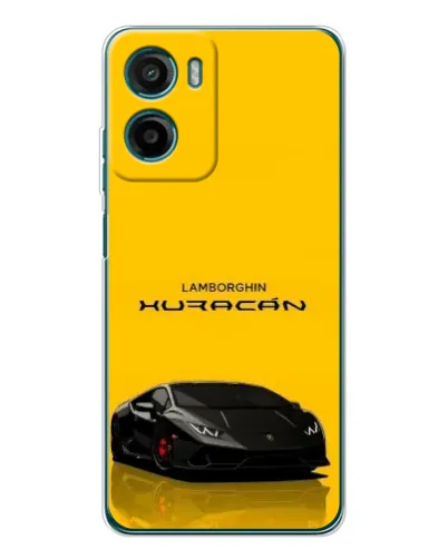 Чохол для HMD Vibe2 з картинкою «Lamborghini Huracan чорний»