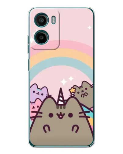 Чехол для HMD Vibe2 с картинкой «Единорог Pusheen»