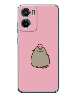 Чехол для HMD Vibe2 с картинкой «Pusheen сердце»