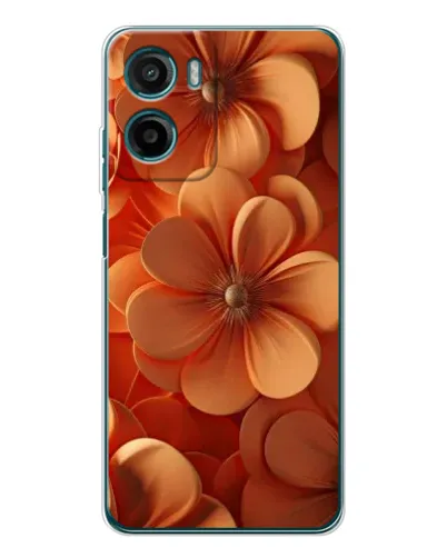 Чехол для HMD Vibe2 с картинкой «Оранжевый макро цветок»