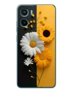 Чехол для HMD Vibe2 с картинкой «Подсолнух и ромашка»