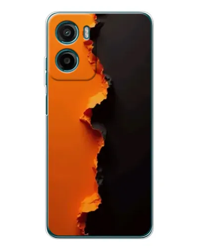 Чехол для HMD Vibe2 с картинкой «Оранжевый разлом» Чехол для HMD Vibe2 с картинкой «Оранжевый разлом»