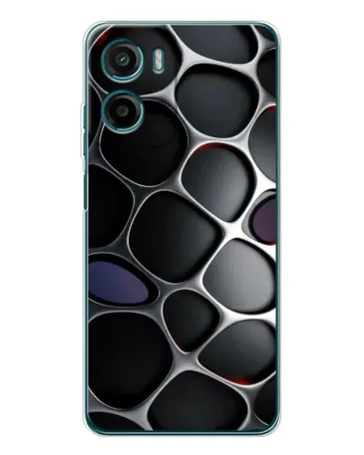Чехол для HMD Vibe2 с картинкой «Объемная темная решетка» Чехол для HMD Vibe2 с картинкой «Объемная темная решетка»