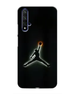 Чехол для Huawei Honor 20 с картинкой «Jordan Gradient Logo»