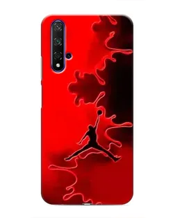 Чехол для Huawei Honor 20 с картинкой «Jordan Red Smoke»
