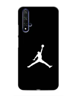 Чехол для Huawei Honor 20 с картинкой «Jordan Silhouette»