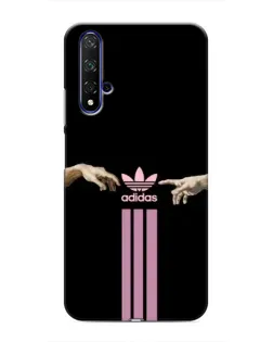 Чехол для Huawei Honor 20 с картинкой «Adidas Hands»