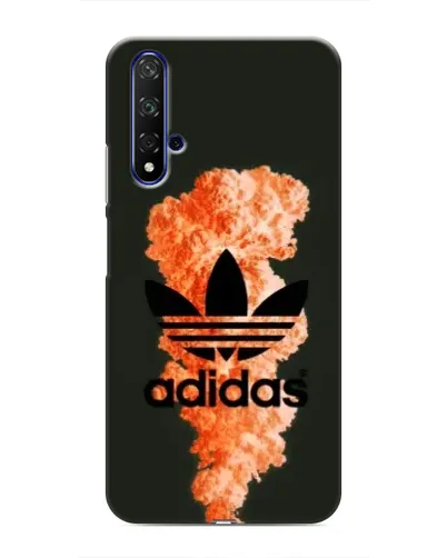 Чехол для Huawei Honor 20 с картинкой «Оранжевый дым Adidas» Чехол для Huawei Honor 20 с картинкой «Оранжевый дым Adidas»