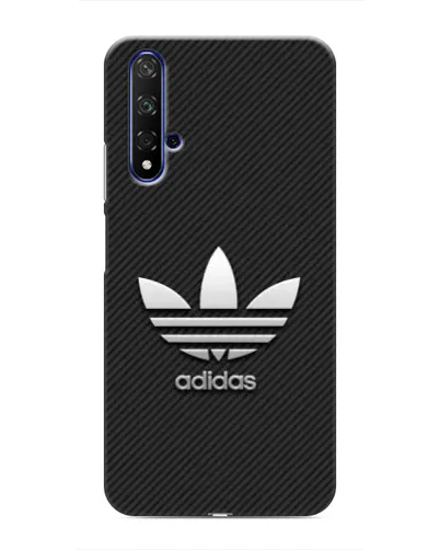 Чехол для Huawei Honor 20 с картинкой «Adidas Карбоновая текстура» Чехол для Huawei Honor 20 с картинкой «Adidas Карбоновая текстура»
