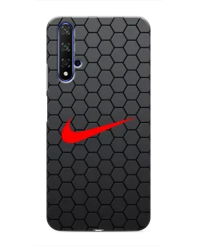 Чехол для Huawei Honor 20 с картинкой «Nike — карбоновая сетка» Чехол для Huawei Honor 20 с картинкой «Nike — карбоновая сетка»