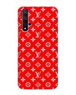 Чехол для Huawei Honor 20 с картинкой «Яркий паттерн LV»