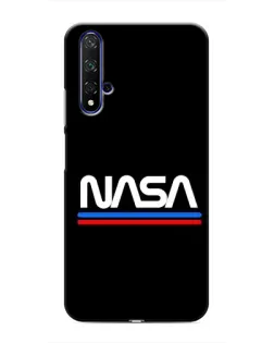 Чехол для Huawei Honor 20 с картинкой «NASA — классика Red Blue»