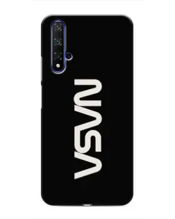 Чехол для Huawei Honor 20 с картинкой «NASA — вертикальный логотип»