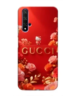 Чехол для Huawei Honor 20 с картинкой «Gucci — золотой сад»