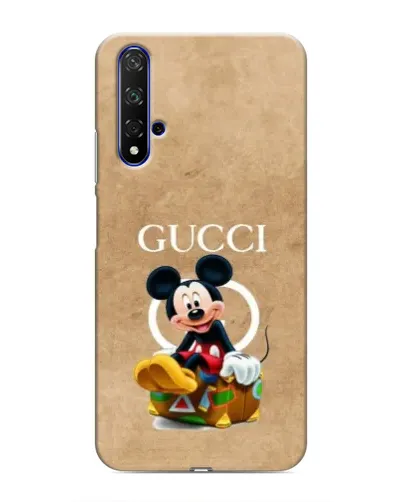 Чехол для Huawei Honor 20 с картинкой «Микки Маус Gucci — крафт» Чехол для Huawei Honor 20 с картинкой «Микки Маус Gucci — крафт»