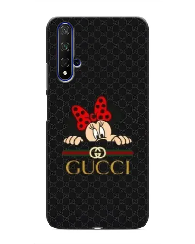 Чехол для Huawei Honor 20 с картинкой «Минни Маус Gucci — черный» Чехол для Huawei Honor 20 с картинкой «Минни Маус Gucci — черный»