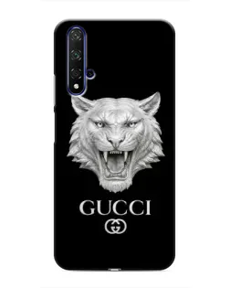Чохол для Huawei Honor 20 з картинкою «Gucci — срібний лев» Чохол для Huawei Honor 20 з картинкою «Gucci — срібний лев»