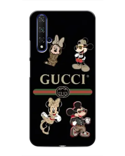 Чохол для Huawei Honor 20 з картинкою «Gucci — герої Disney та монограма» Чохол для Huawei Honor 20 з картинкою «Gucci — герої Disney та монограма»