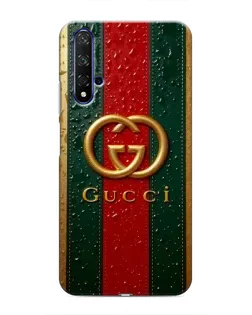 Чохол для Huawei Honor 20 з картинкою «Gucci — фірмова смуга та золото» Чохол для Huawei Honor 20 з картинкою «Gucci — фірмова смуга та золото»