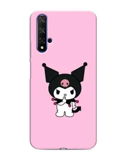 Чехол для Huawei Honor 20 с картинкой «Kuromi — розовая нежность»