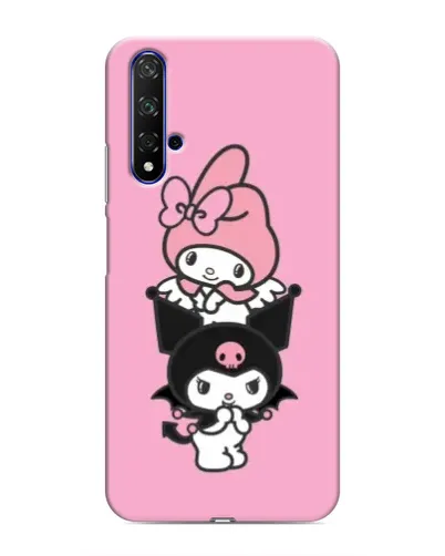 Чехол для Huawei Honor 20 с картинкой «My Melody и Kuromi»