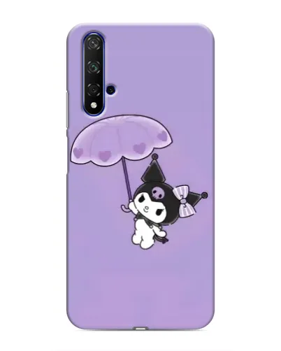 Чехол для Huawei Honor 20 с картинкой «Kuromi с зонтиком»