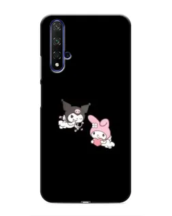 Чехол для Huawei Honor 20 с картинкой «My Melody и Kuromi»