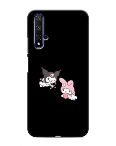 Чехол для Huawei Honor 20 с картинкой «My Melody и Kuromi»