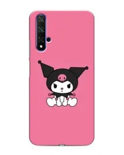 Чехол для Huawei Honor 20 с картинкой «Хмурая Kuromi»