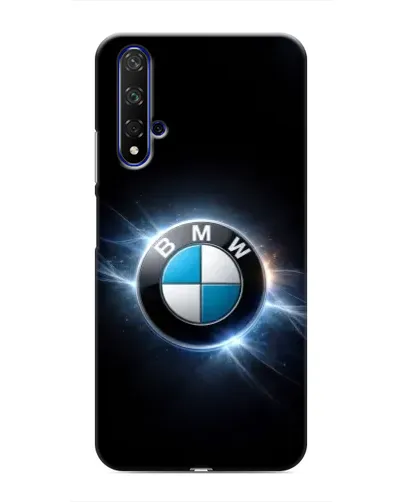 Чехол для Huawei Honor 20 с картинкой «BMW — неоновое сияние»