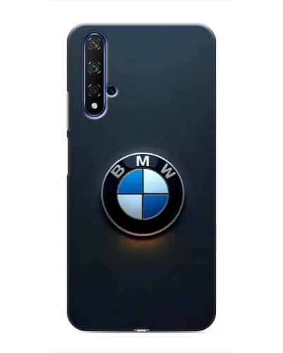 Чехол для Huawei Honor 20 с картинкой «Логотип BMW — минимализм»
