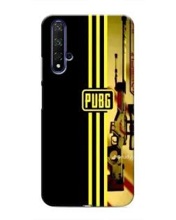 Чехол для Huawei Honor 20 с картинкой «PUBG — камуфляжный шлем»