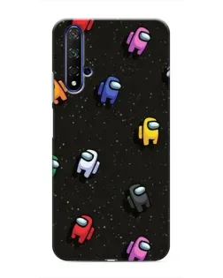 Чохол для Huawei Honor 20 з картинкою «Космічний патерн Among Us»