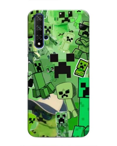 Чехол для Huawei Honor 20 с картинкой «Криперы Minecraft» Чехол для Huawei Honor 20 с картинкой «Криперы Minecraft»