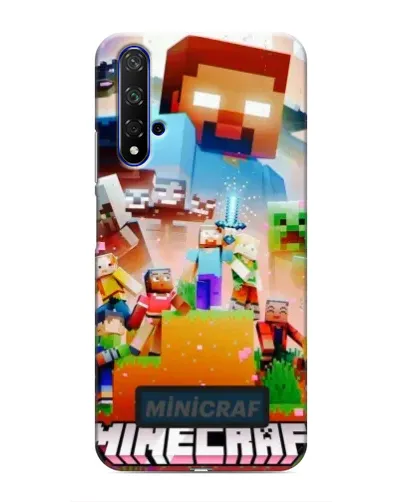 Чехол для Huawei Honor 20 с картинкой «Minecraft герои игры» Чехол для Huawei Honor 20 с картинкой «Minecraft герои игры»