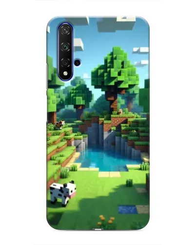 Чехол для Huawei Honor 20 с картинкой «Minecraft летний день» Чехол для Huawei Honor 20 с картинкой «Minecraft летний день»