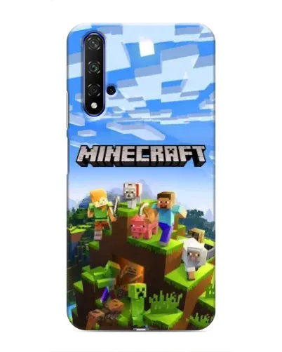 Чехол для Huawei Honor 20 с картинкой «Minecraft классический мир» Чехол для Huawei Honor 20 с картинкой «Minecraft классический мир»