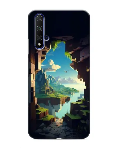 Чехол для Huawei Honor 20 с картинкой «Вид из пещеры» Чехол для Huawei Honor 20 с картинкой «Вид из пещеры»